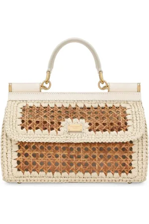Dolce & Gabbana Sicily cotton-blend bag
