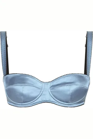 Dolce & Gabbana Satin-finish balconette-style bra