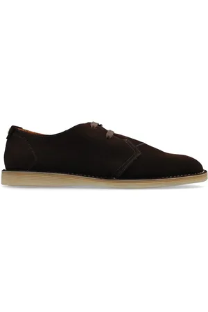 Dolce & Gabbana Logo-tag suede derby shoes