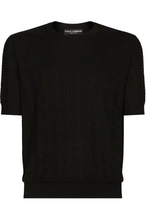 Dolce & Gabbana DG-logo silk sweater