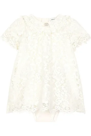 Dolce & Gabbana Logo lace dress