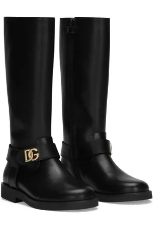 Dolce & Gabbana Appliqué-logo boots