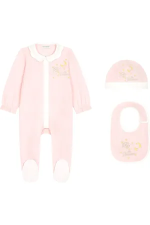 Dolce & Gabbana Slogan-print romper set