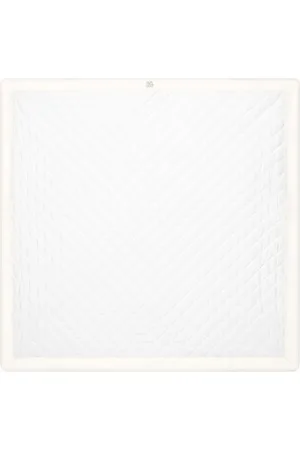 Dolce & Gabbana Logo-embroidered quilted jacquard blanket
