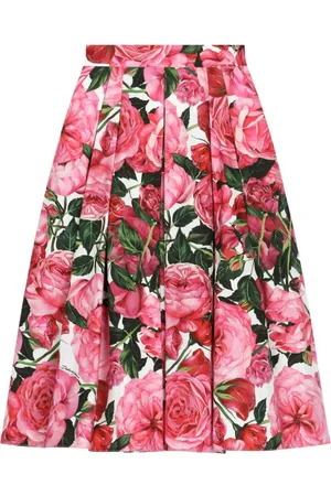 Dolce & Gabbana Floral-print skirt