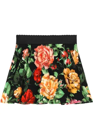 Dolce & Gabbana Floral-print skirt