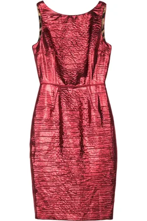 Dolce & Gabbana 2000s metallic-effect dress