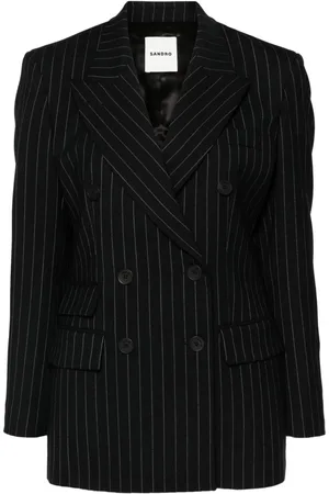 Sandro Pinstriped double-breasted blazer