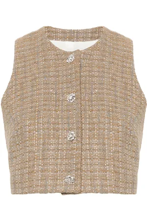 Sandro Sequin-embellished vest