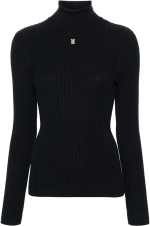 Sandro Cable-knit roll-neck jumper