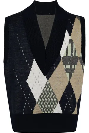 CROQUIS Loose knitted vest