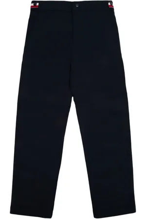 Moncler Logo-patch straight trousers
