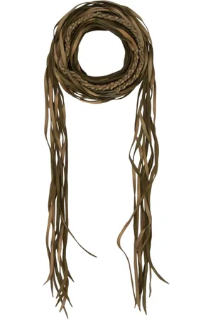 Caravana Interwoven-design leather belt