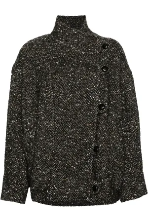 Marant Etoile Hanis herringbone coat
