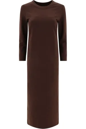 Norma Kamali Long-sleeved maxi T-shirt-dress