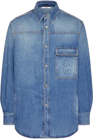 VALENTINO GARAVANI VLogo Signature denim shirt