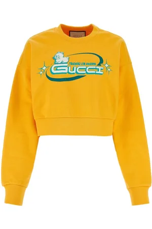Gucci Logo-print cotton sweatshirt