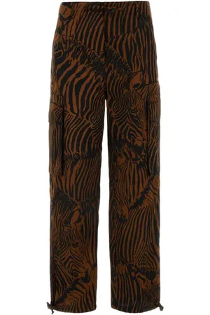 Max Mara Cotton twill cargo trousers