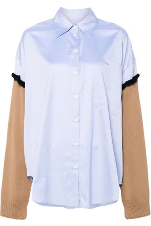 Litkovskaya Logo-embroidered shirt