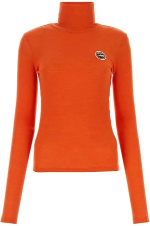 Chloé Graphic-patch turtleneck sweater