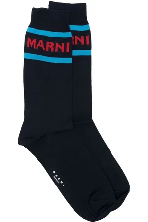 Marni Logo cuffs socks