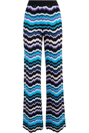 Missoni Zigzag high-waisted trousers