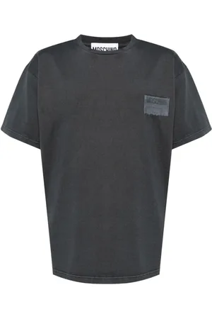 Moschino Logo-patched cotton T-shirt