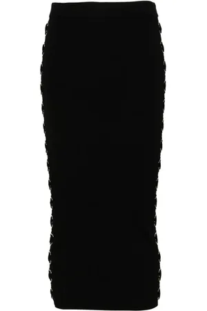 Michael Kors Logo-plaque skirt