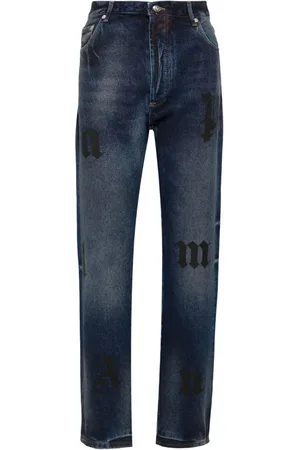 Palm Angels Logo-print jeans