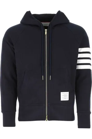 Thom Browne Classic Loopback 4-Bar full-zip hoodie