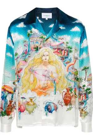 Casablanca Motif-print shirt