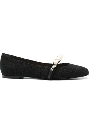 ROBERTO FESTA Tweed ballerina shoes