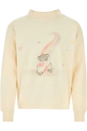 We11 Done Cream cotton t-shirt