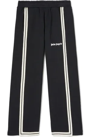 Palm Angels Logo-print cotton track pants