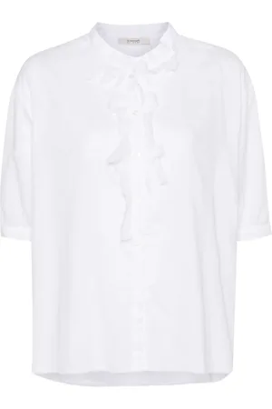 KRISTENSEN DU NORD Cotton frill shirt