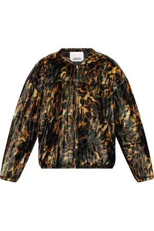 Isabel Marant Leopard-print bomber jacket