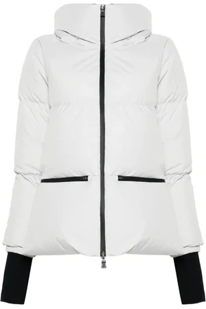 HERNO Logo-print jacket