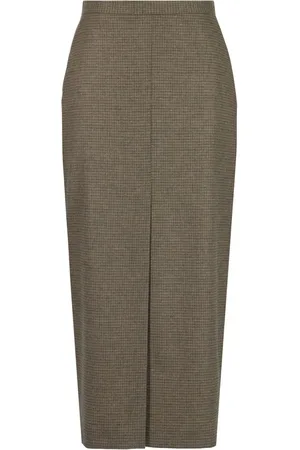 Pinko Checked pencil skirt