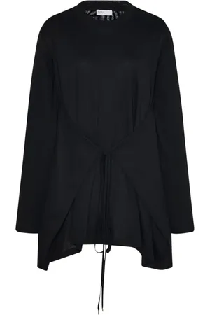 ROSETTA GETTY Layered-design cotton T-shirt