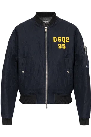 Dsquared2 Logo-embroidered bomber jacket