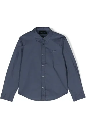 Emporio Armani Logo-patch shirt