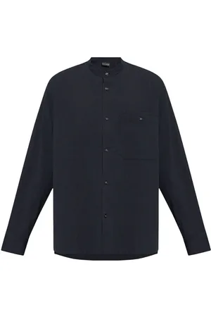Emporio Armani Band-collar shirt