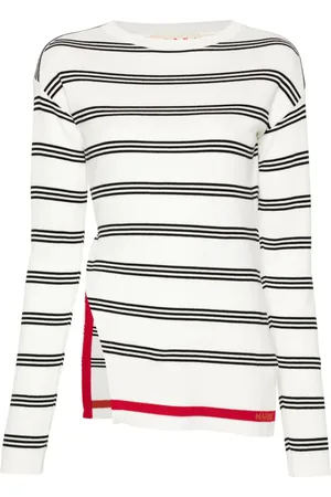 Marni Striped cotton jumper