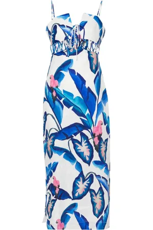 Farm Rio Foliage maxi dress