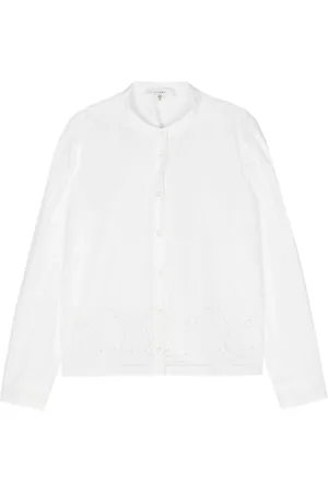 Frame Embroidered short-sleeve shirt