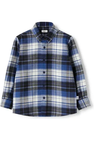 Il gufo Checked cotton shirt
