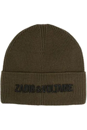 Zadig & Voltaire Logo-embroidered beanie