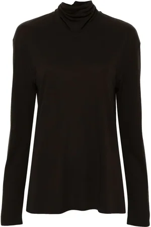 LEMAIRE Scarf-detail long-sleeve top
