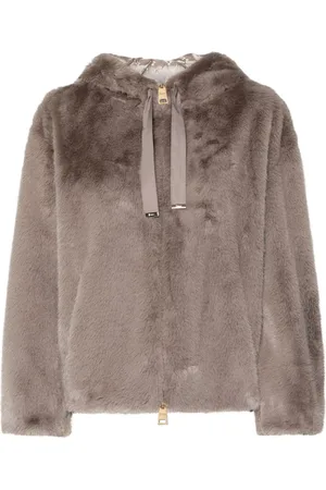 HERNO Faux-fur jacket