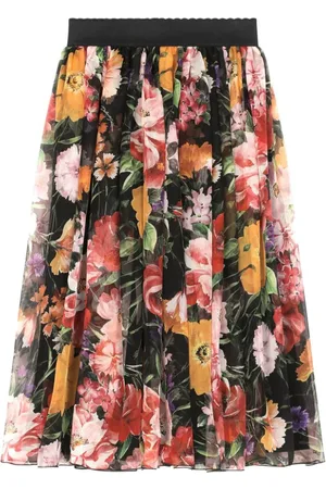 Dolce & Gabbana Floral-print skirt